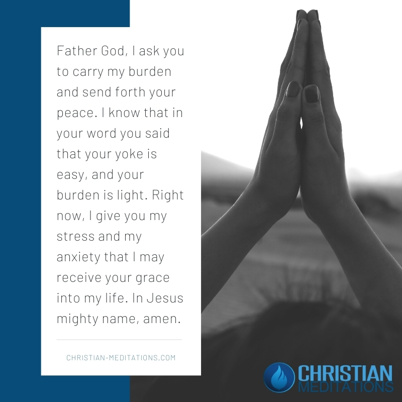 Prayer For Anxiety and Stress
